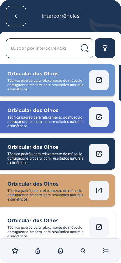 LISTAGEM DOS ITENS ESCOLHIDO