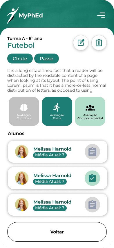 Detalhes do Planejamento