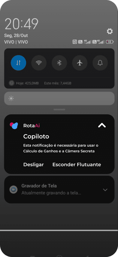 PUSH notificações